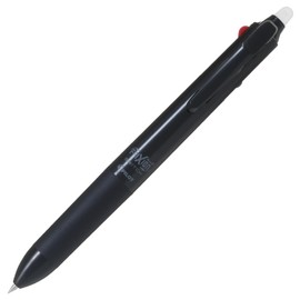 PILOT FriXion Ball Switch FriXion Ink 0.38mm (Black, Red, Blue) + Permanent Ink 0.5mm (Black) Black Barrel LB31FBS1B Erasable Tri-Color Ballpoint Pen + Non-Erasable Ballpoint Pen Pilot