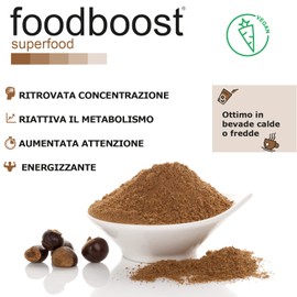 Guaranà in polvere foodboost 250g purissimo energizzante naturale, naturalmente ricco di vitamina c, b e antiossidanti – NO Additivi, Gluten free. Ottimo anche in bevande e preparazioni da forno