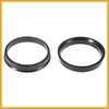 Partuto 4pcs Plastic 54.1mm to 60.1mm Car Centric Rings Wheel