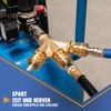 Poppstar Compressed Air Distributor Triple with Quick Couplings 1/4 Inch
