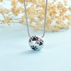 QGJNSGC Pet Urn Necklace for Ashes for Dogs, Pet Cremation