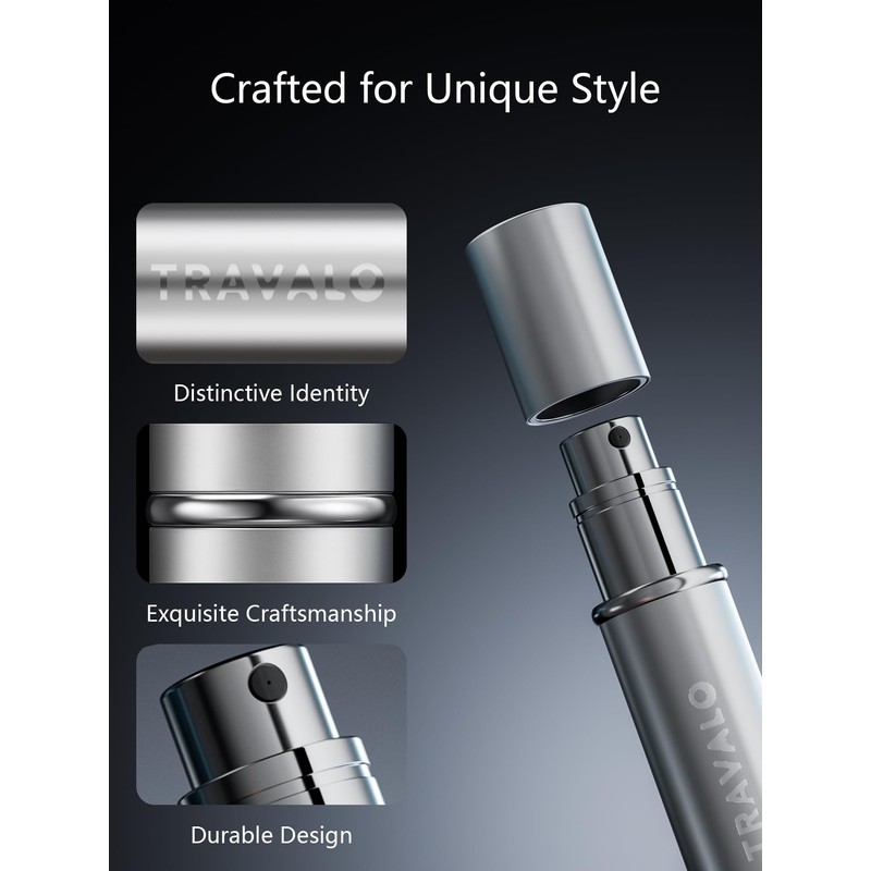 Refillable Perfume Atomizer, Bottom Filling Fragrances Perfume Bottle, Mini Cologne