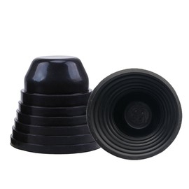 KOOMTOOM LED Headlight Dust Cover Rubber Seal Cap LED Xenon Flexible Car Headlight Dustproof Housing Shell Cap 75mm 80mm 85mm 90mm 95mm 100mm, 2 Pack (KC18-75-100mm)