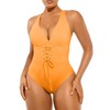 SHAPELLX Tummy Control Swimwear Push Up One Piece Bathing Suits