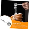 Ciieeo 1 Set Retractable Stainless Steel Tea Infuser Spice Filter