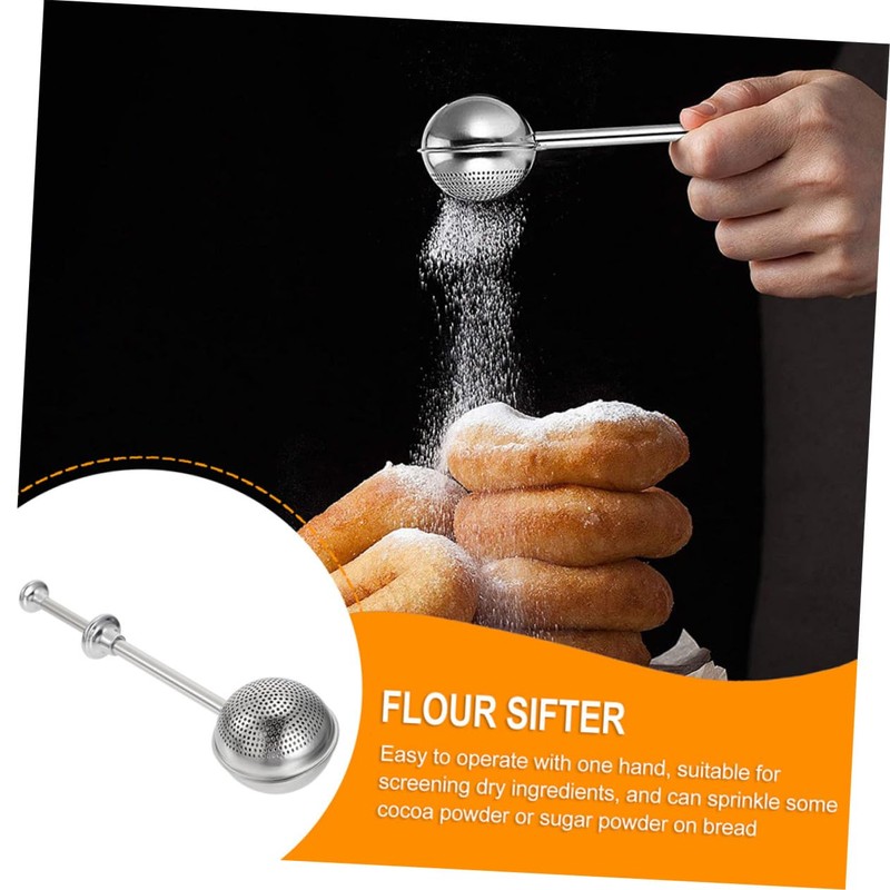Ciieeo 1 Set Retractable Stainless Steel Tea Infuser Spice Filter