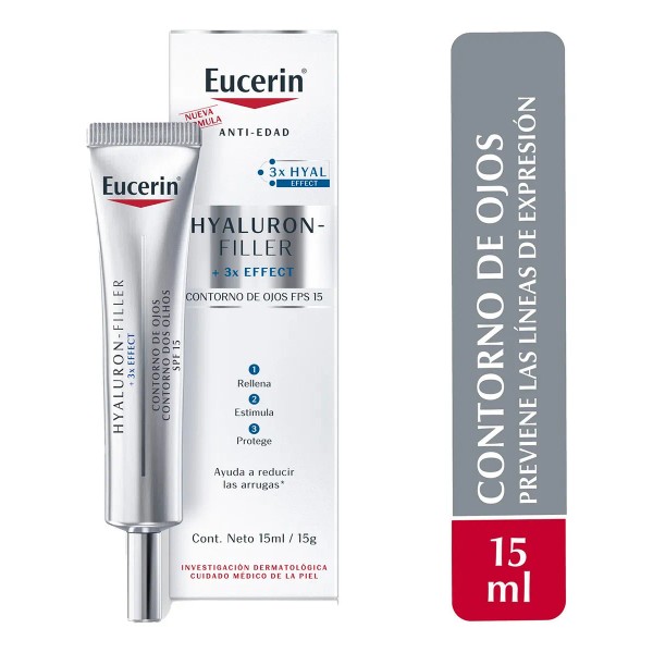 Crema Contorno De Ojos Eucerin Hyaluron-filler 15ml