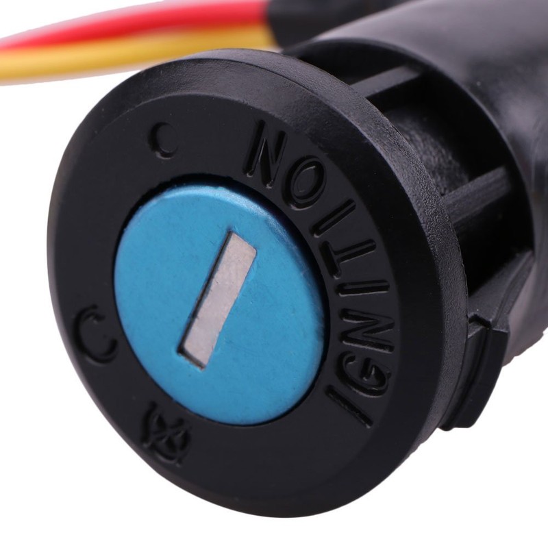 ZIJIA 2 Wires Children Electric Car Ignition Key Switch, Kid