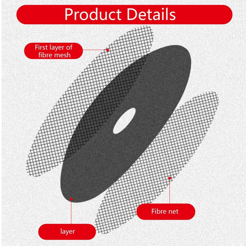 Cutting Discs 115mm, 5Pcs Angle Grinder Discs, 115mm Metal Cutting
