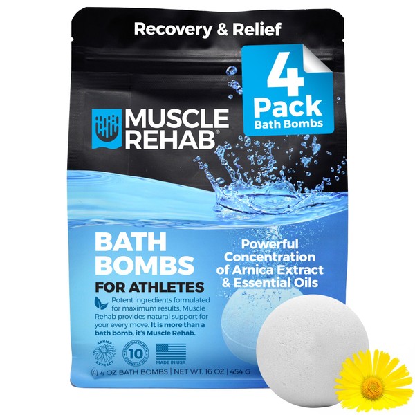 Epsom Salt Bath Bombs with Arnica – Muscle Recovery Bath