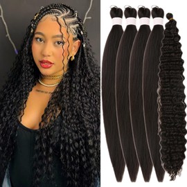 Black Braiding Hair for Boho Braids Bohemian Boho Braiding Hair for Black Women