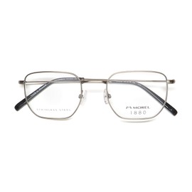 Marius Morel 1880 60147m Eyeglass Frame/Eyewear Full-Rim Stainless Steel Eyewear [49-21-145, antique gold]