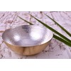 De Kulture Hand Hammered Antique Brass Nut Serving Bowl |Ideal