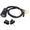 STABSOLI Starter Motor & Solenoid Relay & Ignition Switch for
