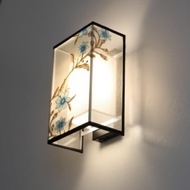 Maichis RV Decorative Fabric Ceiling Light with On&Off Switch, RV Wall Lamp Fixture, 12V RV Interior Light Reading Light for Motorhome Camper Trailer, 3W, Nature White