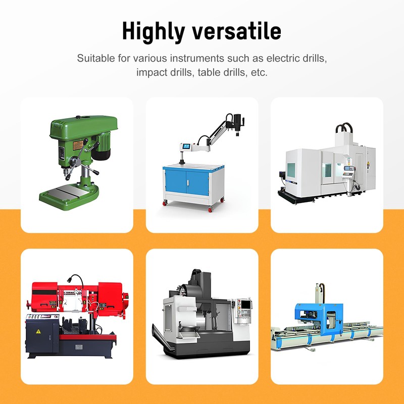 3 Pcs 6542 HSS Drill & Taps Bit Set with