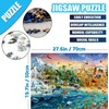AveJoys Jigsaw Puzzles for Adults 1000 Piece Animal World 27.56