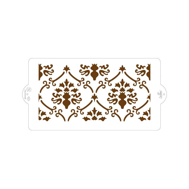 DECORA Stencil Baroque, 32.5 x 16 x 0.3 cm