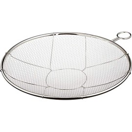 Kanda Kan 038056 Dish Colander with Ring, 11.8 inches (30 cm), Made in Japan, Silver