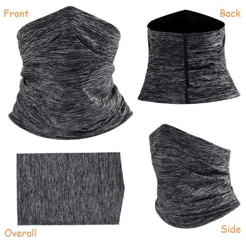 Koolip - Bufanda de verano para cuello, transpirable, suave, UV,