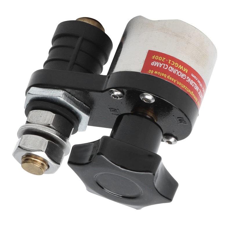 Magnetic Ground Clamp, Floating Design Strong Magnetism Switchable Smooth Conductive