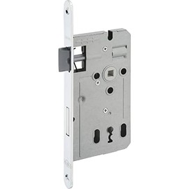 Dormakaba Mortice Lock Ergo BB Backset 55 Galvanised Steel Silver-Coloured
