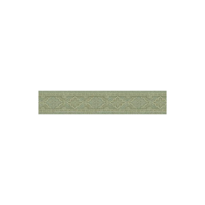 Chesapeake MAN01863B Alfred Paisley Wallpaper Border, Aqua
