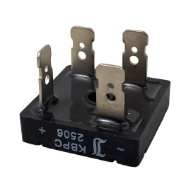 Solid State KBPC2506 Panel Mount Bridge Rectifier, Single Phase 600 V, 25 A, 4 Pins, 1.2 V