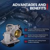 MOCA S20237 Fuel Injection Throttle Body with TPS Sensor Fit