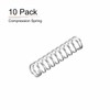 DTGN 1.2x10x40mm(DxODxL) Compression Spring - 10Pack - Good for Machinery