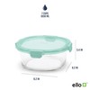 Ello Color Lock 7 Cup 4PC, 2 Pack Glass Meal