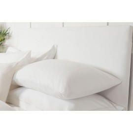 Belledorm Headboard Wrap - Transforms a drab looking Headboard - Luxury Faux Suede - 70cm Height (White, Super King)