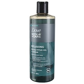 DOVE MEN + CARE Dove Men+Care Body Wash for a refreshing shower experience Eucalyptus Cedar Body Wash for Men 18 oz