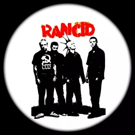 RANCID LET THE DOMINOES FALL SET  BRACELET NECKLACE PIN