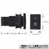 LED Position Push Switch ON OFF A Type Various Marks