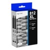 812XL Black Ink Cartridges Remanufactured for EPSON 812XLT812 for 812xl