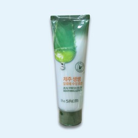 The Saem Jeju Fresh Aloe Soothing Lotion 250ml 1 unit / 더샘 제주 생생 알로에 수딩 로션 250ml 1개