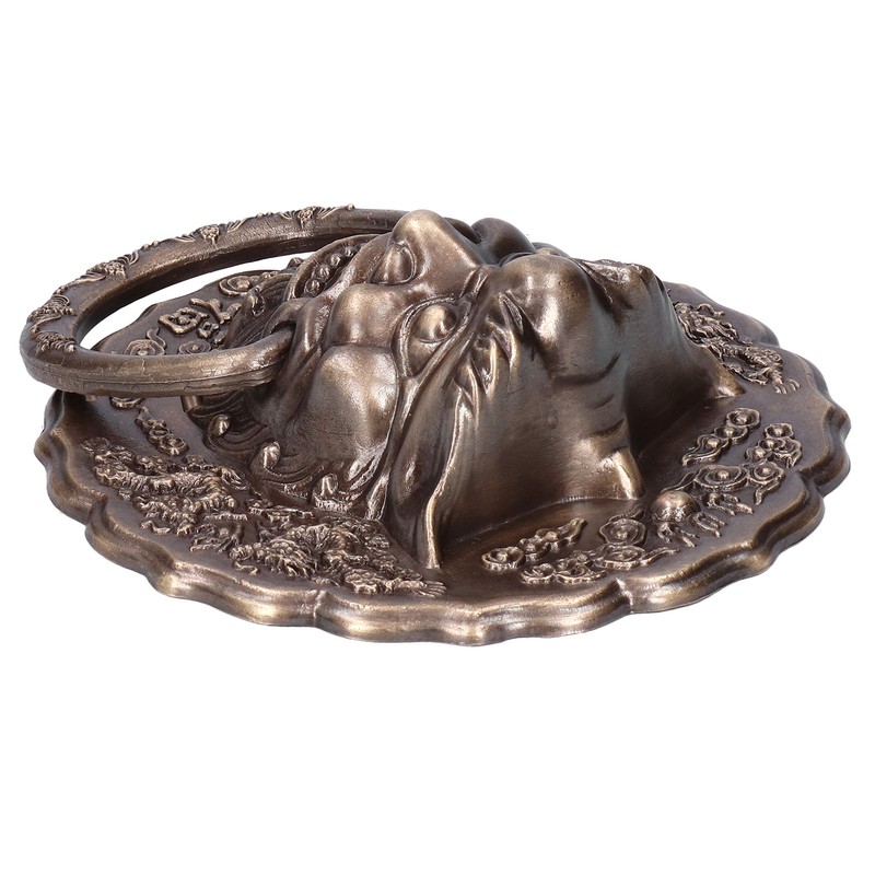 Door Ring Knocker Antique Brass Double Door Pull Ring Handle