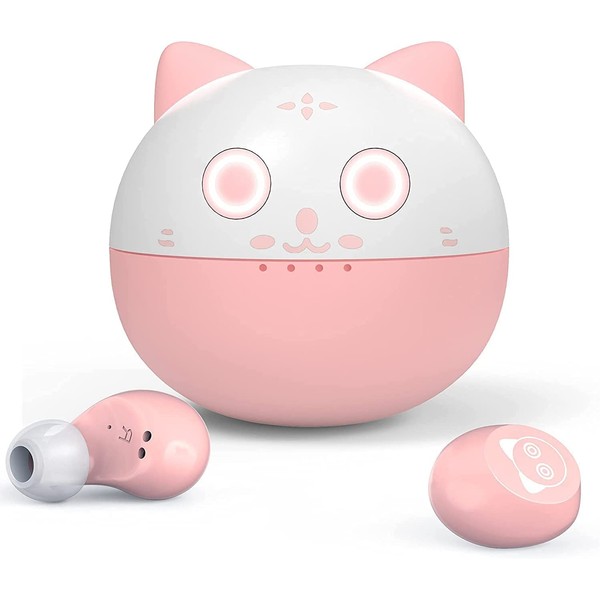 Personalised wireless earbuds bluetooth,earbud headphones for kids,with 36 hours of