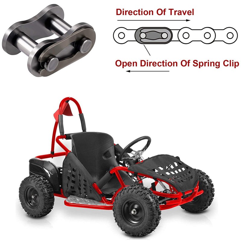 20PCS Chain Master Link Roller 40MN Recyclable Detachable High Hardenability