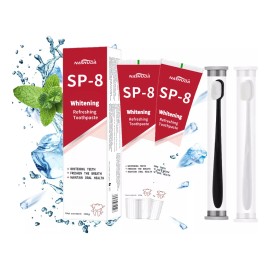 2pcs Sp8 Pasta De Dientes Blanqueadora Cepillos Dentales