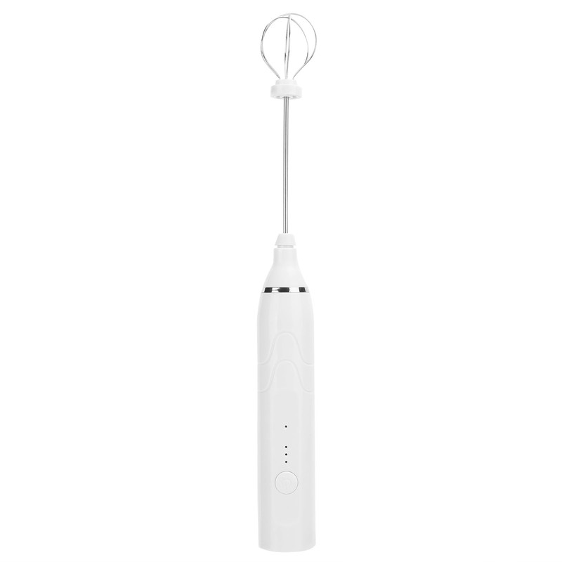 Electric Milk Frother USB Charging 3 Speeds Egg Beater Handheld