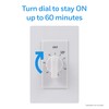 UltraPro 60-Minute In-Wall Spring Wound Countdown Timer Switch, Mechanical Timer