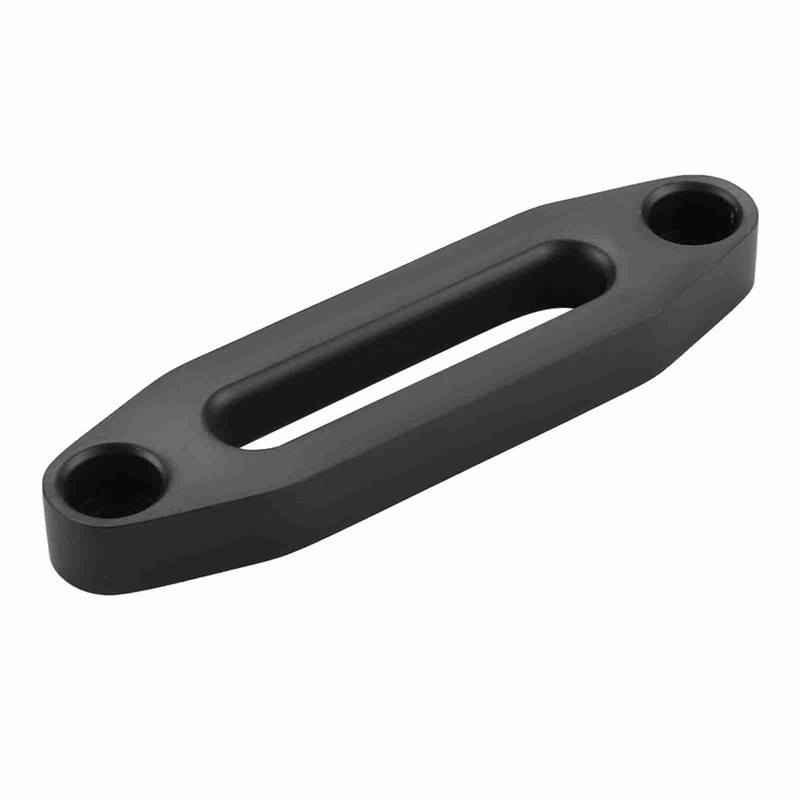 6inch Black Aluminum Hawse Fairlead for Synthetic Winch Rope Cable