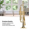 Miniature Trumpet Model High Simulation Mini Musical Instrument for Home