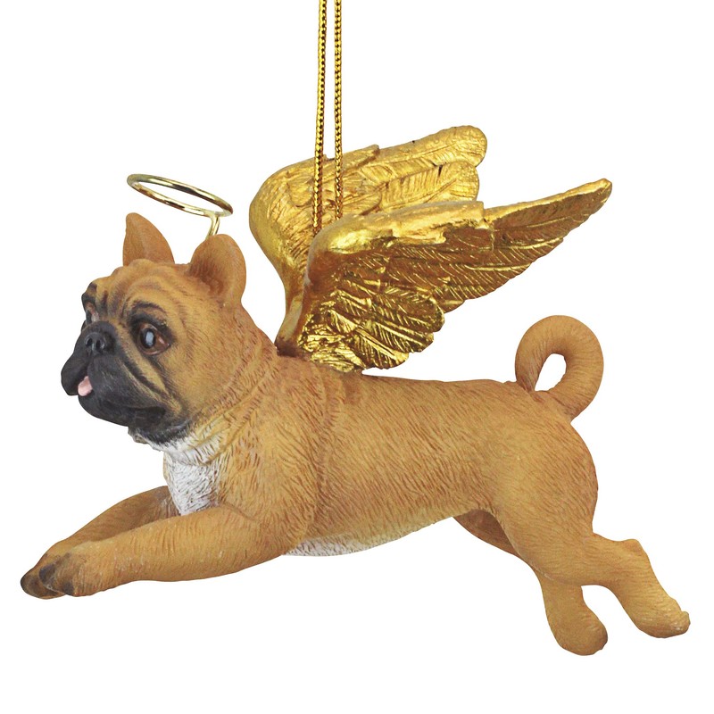 ANGEL PUG ORNAMENT