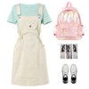 Reberomantic Goodbag Boutique Fashion Hologram Backpack Laser Leather Shiny Backpack