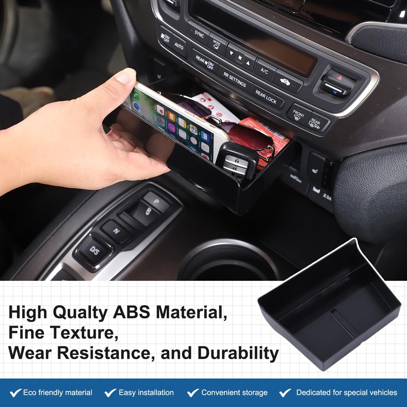 Center Console Organizer for Honda Pilot 2016-2022/ Honda Ridgeline 2017-2025/