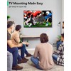Alrhipvm Fixed TV Wall Mount for 14-43 Inches Flat Screen