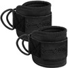 EVO Fitness PAIR Ankle Straps For Cable machines, Padded Cable